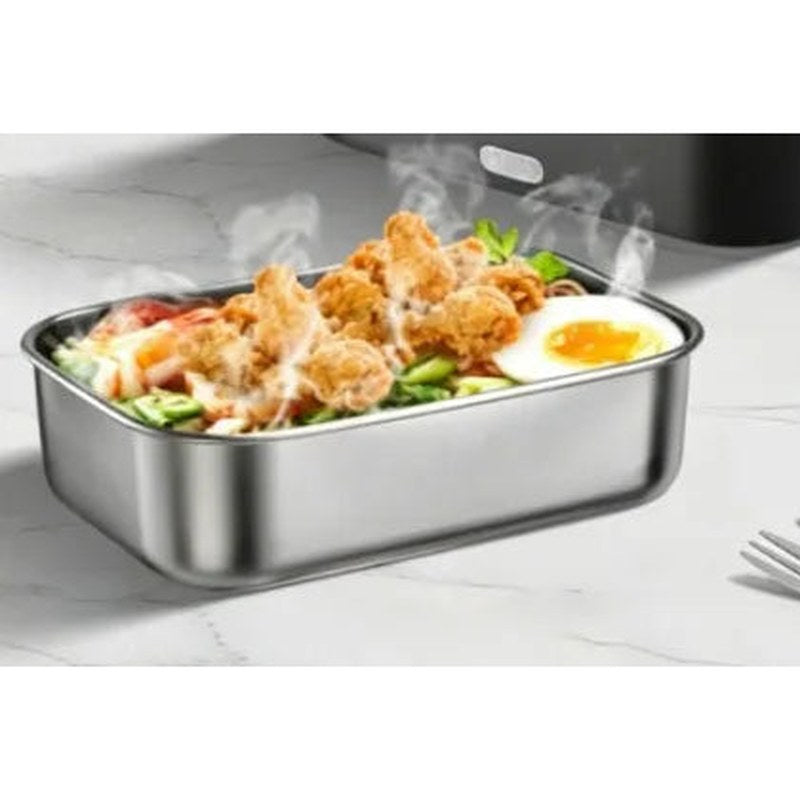 Lunch box chauffante 12 V / 24 V / 230 V, intérieur inox